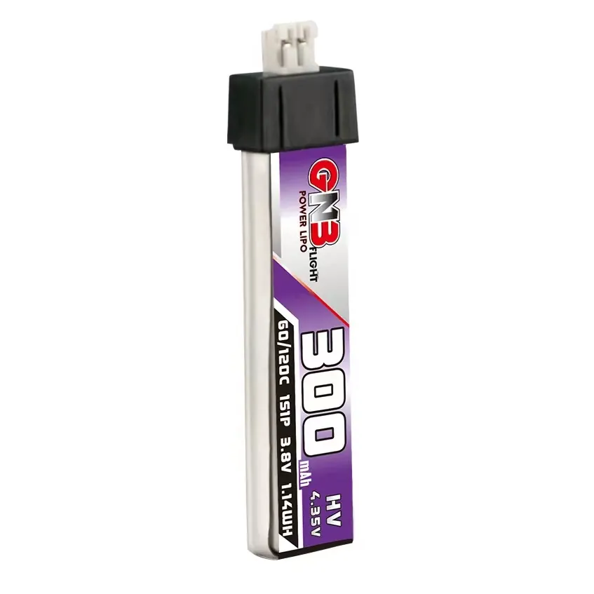 GNB 1S 300mAh LiHV 60C PH2.0