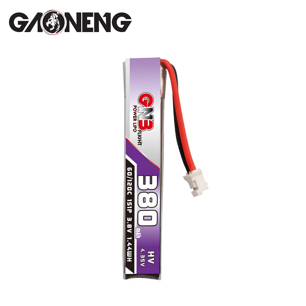 GNB 1S 380mAh LiHV 60C PH2.0